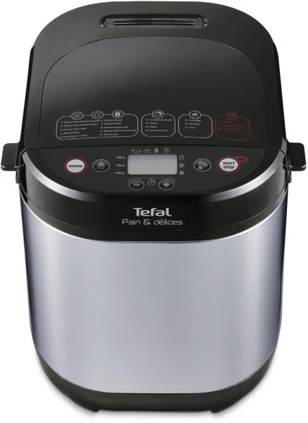 Brotbackautomaten Tefal PF240E Pain Delice Brotbackautomat Schwarz/edelstahl 2 Brotbackautomaten Tefal PF240E Pain Delice Brotbackautomat Schwarz/edelstahl – Bild 2