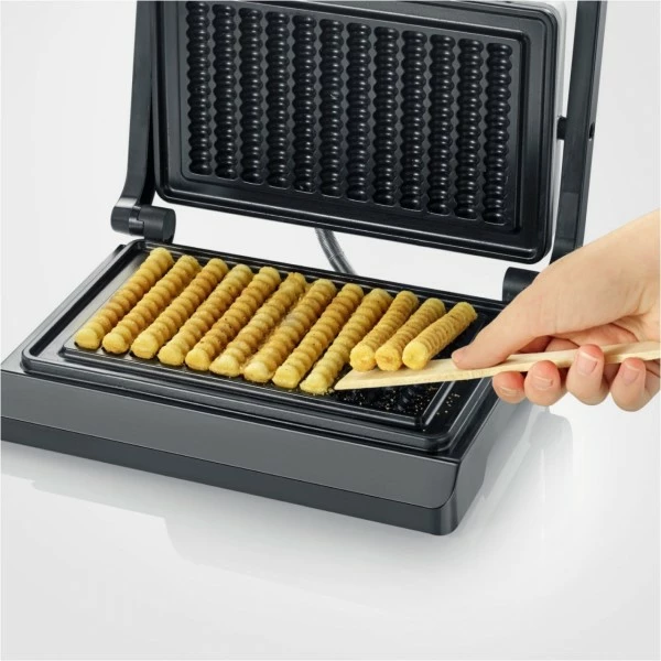 Waffelautomaten Severin WA 2114 Waffelpommes-Maker Beige 3 Waffelautomaten Severin WA 2114 Waffelpommes-Maker Beige – Bild 3