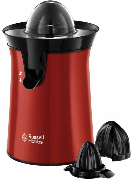 Entsafter & Zitruspressen Russell Hobbs Colours Plus+ Flame Zitruspresse Rot 1 Entsafter & Zitruspressen Russell Hobbs Colours Plus+ Flame Zitruspresse Rot