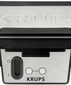 Waffelautomaten Krups FDK 251 Waffelautomat Schwarz/edelstahl