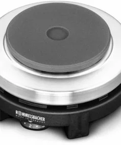 Geschirr- Und Kochplattenwärmer Rommelsbacher RK 501 Reisekochplatte Schwarz