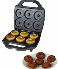 Waffelautomaten Kalorik TKG CKM 1002 NYC (Gugelhupf-Maker) Kuchenbäcker Schwarz