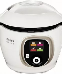 Dampfgarer & Reiskocher Krups CZ7101 Cook4Me+ Multikocher Weiß/grau