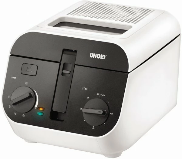 Fritteusen Unold Fritteuse Design Weiß/schwarz 1 Fritteusen Unold Fritteuse Design Weiß/schwarz