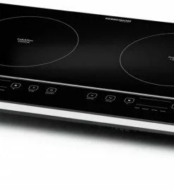 Geschirr- Und Kochplattenwärmer Rommelsbacher CT 3405/IN Doppelkochplatte Schwarz