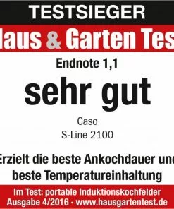 Geschirr- Und Kochplattenwärmer Caso S-Line 2100 Induktionskochplatte Edelstahl -Kuchenkleingerate Verkaufe 3105da2a 9d1b 4298 86c4 8ec36d4c372a 600x600
