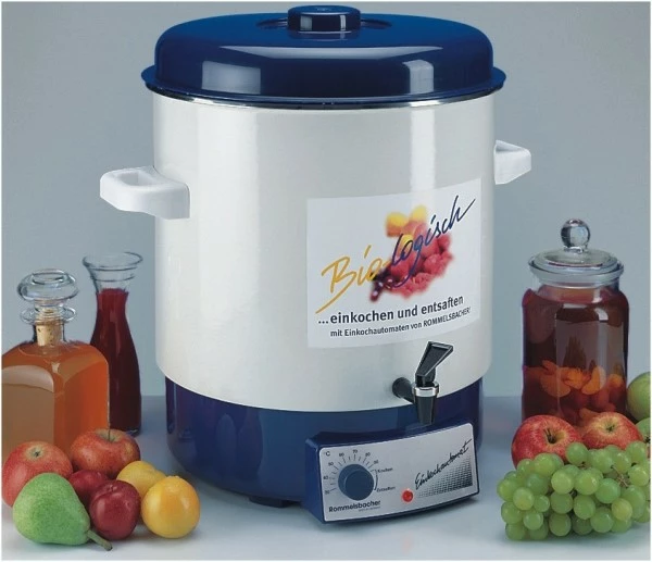 Einkochautomaten Rommelsbacher KA 1801 Einkochautomat Weiß/blau 2 Einkochautomaten Rommelsbacher KA 1801 Einkochautomat Weiß/blau – Bild 2