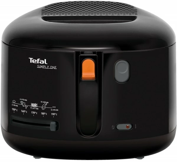 Fritteusen Tefal FF1608 Simply One Fritteuse Schwarz 1 Fritteusen Tefal FF1608 Simply One Fritteuse Schwarz