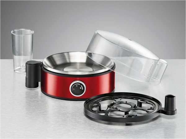 Rommelsbacher ER 405 R Red Edition Eierkocher Metallic Rot 4 Rommelsbacher ER 405 R Red Edition Eierkocher Metallic Rot – Bild 4