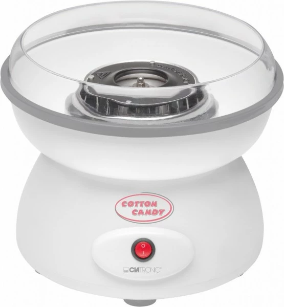 Popcorn, Schokolade & Co. Clatronic ZWM 3478 Zuckerwatte-Maker Weiß 1 Popcorn, Schokolade & Co. Clatronic ZWM 3478 Zuckerwatte-Maker Weiß