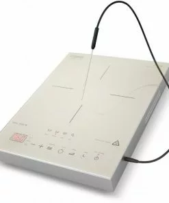 Geschirr- Und Kochplattenwärmer Caso TC2100 Thermo Control Induktionskochplatte Silber