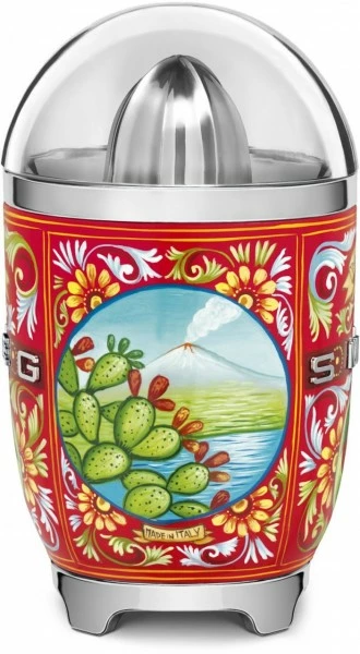 Entsafter & Zitruspressen Smeg CJF01DGEU Dolce & Gabbana Zitruspresse Dekor 4 Entsafter & Zitruspressen Smeg CJF01DGEU Dolce & Gabbana Zitruspresse Dekor – Bild 4
