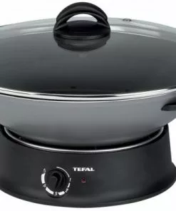 Tefal WO3000 Elektro-Wok Silber