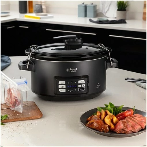 Dampfgarer & Reiskocher Russell Hobbs Sous Vide Schongarer 25630-56 Schwarz 2 Dampfgarer & Reiskocher Russell Hobbs Sous Vide Schongarer 25630-56 Schwarz – Bild 2