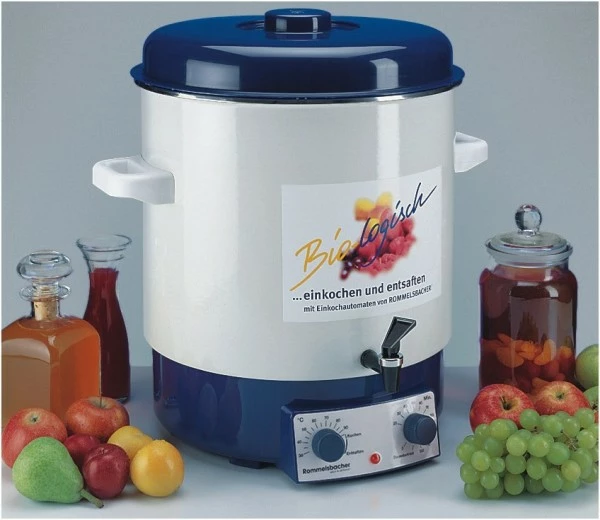 Einkochautomaten Rommelsbacher KA 1804 Einkochautomat Weiß/blau 1 Einkochautomaten Rommelsbacher KA 1804 Einkochautomat Weiß/blau