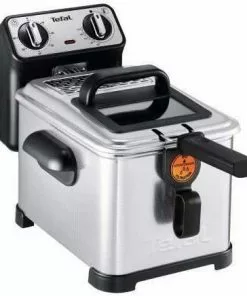 Fritteusen Tefal FR5101 Filtra Pro Inox&Design Fritteuse Edelstahl/schwarz