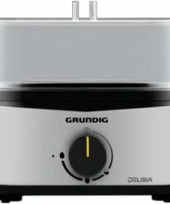 Grundig EB 8680 Eierkocher Edelstahl/schwarz