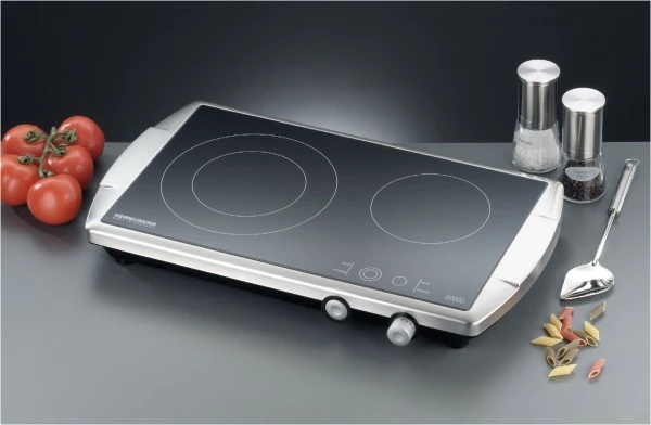 Geschirr- Und Kochplattenwärmer Rommelsbacher CT 3400/E Doppelkochplatte Edelstahl 4 Geschirr- Und Kochplattenwärmer Rommelsbacher CT 3400/E Doppelkochplatte Edelstahl – Bild 4