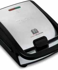 Waffelautomaten Tefal SW857D Waffelautomat Edelstahl/schwarz