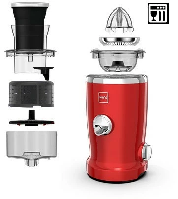 Entsafter & Zitruspressen NOVIS VitaJuicer S1 Entsafter Rot 4 Entsafter & Zitruspressen NOVIS VitaJuicer S1 Entsafter Rot – Bild 4