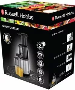 Entsafter & Zitruspressen Russell Hobbs Slow Juicer Entsafter 25170-56 Edelstahl/schwarz -Kuchenkleingerate Verkaufe 657b696f 8aa3 4212 a861 9d9334c587bb 600x600