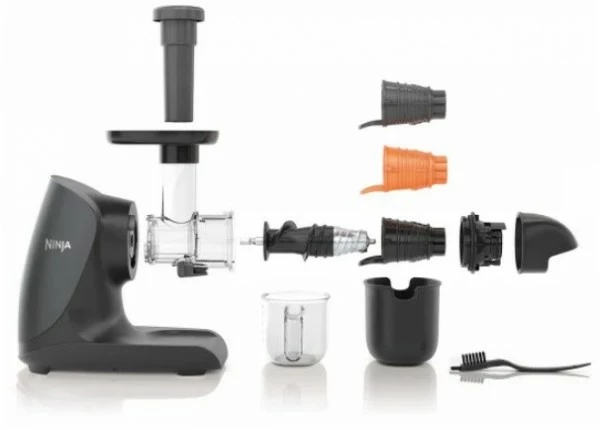 Entsafter & Zitruspressen NINJA JC100EU Slow Juicer Entsafter Grau/schwarz 2 Entsafter & Zitruspressen NINJA JC100EU Slow Juicer Entsafter Grau/schwarz – Bild 2