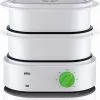 Dampfgarer & Reiskocher Braun FS 3000 Tribute Collection Dampfgarer Weiß/grün
