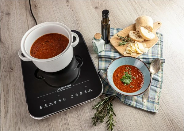 Geschirr- Und Kochplattenwärmer Rommelsbacher CTS 2000/IN Induktionskochplatte Schwarz/silber 5 Geschirr- Und Kochplattenwärmer Rommelsbacher CTS 2000/IN Induktionskochplatte Schwarz/silber – Bild 5