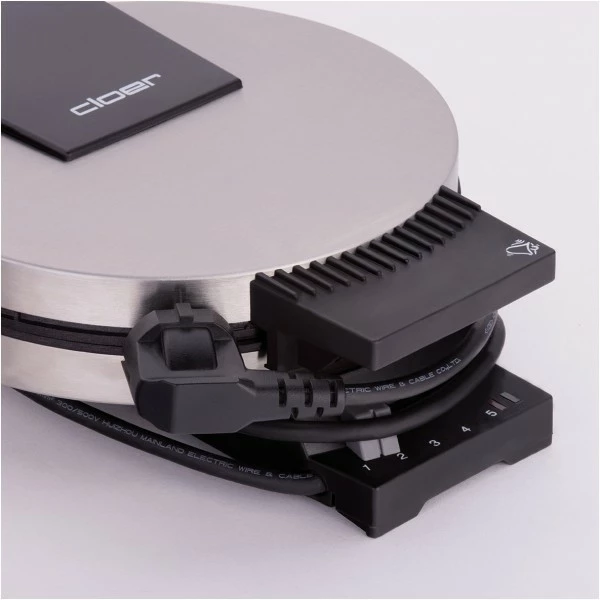 Waffelautomaten Cloer 189 Waffelautomat Edelstahl Matt 5 Waffelautomaten Cloer 189 Waffelautomat Edelstahl Matt – Bild 5