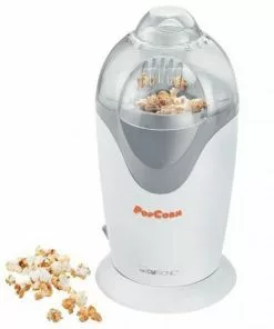 Popcorn, Schokolade & Co. Clatronic PM 3635 Popcorn-Maschine Weiß/grau
