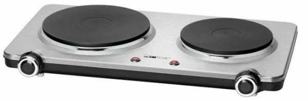 Geschirr- Und Kochplattenwärmer Clatronic DKP 3668 E Doppelkochplatte Edelstahl 1 Geschirr- Und Kochplattenwärmer Clatronic DKP 3668 E Doppelkochplatte Edelstahl