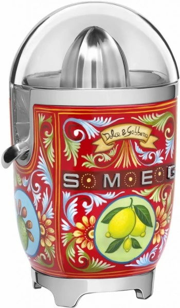 Entsafter & Zitruspressen Smeg CJF01DGEU Dolce & Gabbana Zitruspresse Dekor 5 Entsafter & Zitruspressen Smeg CJF01DGEU Dolce & Gabbana Zitruspresse Dekor – Bild 5