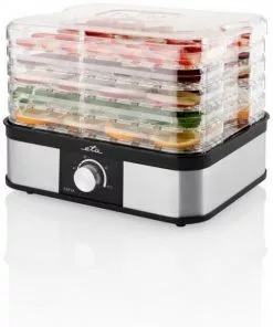 Dampfgarer & Reiskocher Eta Freya Dörrautomat 5301.90000 Schwarz/edelstahl