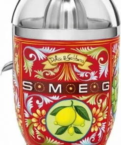 Entsafter & Zitruspressen Smeg CJF01DGEU Dolce & Gabbana Zitruspresse Dekor