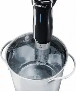 Dampfgarer & Reiskocher Steba SV 50 + VK 1 + Rezeptheft Sous-Vide Garer Edelstahl/schwarz + Weiß -Kuchenkleingerate Verkaufe aca98596 e92f 468b a673 8d3657f924fb 600x600