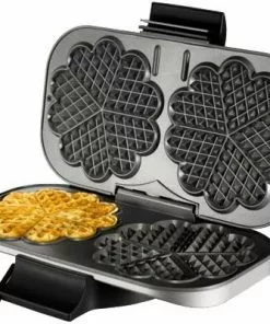 Waffelautomaten Unold Doppel-Waffelautomat Waffelautomat Silber