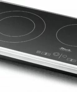 Geschirr- Und Kochplattenwärmer Rommelsbacher CT 3403/TC Doppelkochplatte Edelstahl