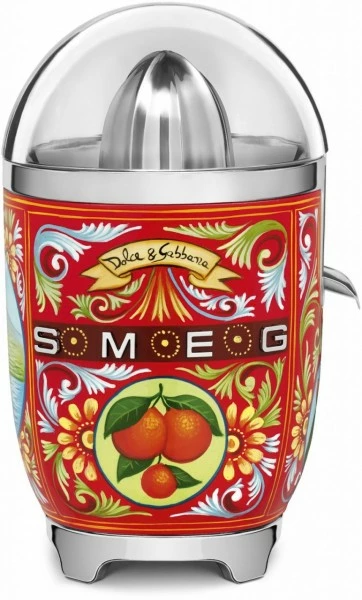 Entsafter & Zitruspressen Smeg CJF01DGEU Dolce & Gabbana Zitruspresse Dekor 3 Entsafter & Zitruspressen Smeg CJF01DGEU Dolce & Gabbana Zitruspresse Dekor – Bild 3