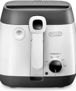 Fritteusen DeLonghi FS 6055 Fritteuse Weiß/anthrazit
