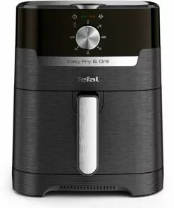 Fritteusen Tefal EY5018 Easy Fry & Grill Classic Heißluft-Fritteuse Schwarz