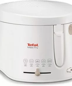 Fritteusen Tefal FF1000 MaxiFry Fritteuse Weiß