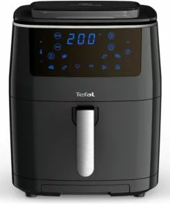 Kuchenkleingerate Verkaufe 14 Fritteusen Tefal FW2018 Easy Fry Grill & Steam Heißluft-Fritteuse Schwarz