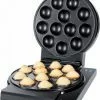 Waffelautomaten Steba CM 3 - 3in1 Donut/Muffin/Cake Pop Maker Edelstahl/schwarz