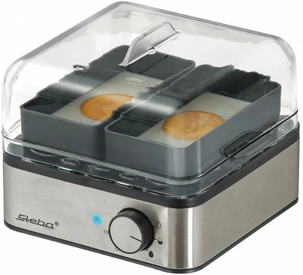 Steba EK 5 Eierkocher Edelstahl/schwarz 4 Steba EK 5 Eierkocher Edelstahl/schwarz – Bild 4