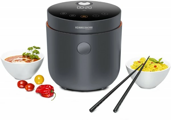 Dampfgarer & Reiskocher Rommelsbacher MRK 500 Multikocher Dunkel Grau 1 Dampfgarer & Reiskocher Rommelsbacher MRK 500 Multikocher Dunkel Grau