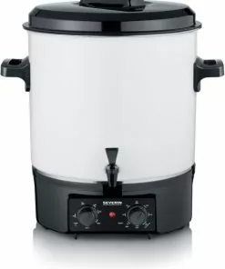 Einkochautomaten Severin EA 3655 Glühwein- Und Einkochautomat Weiß/schwarz