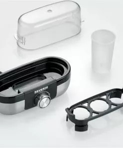 Severin EK 3163 Eierkocher Edelstahl-gebürstet/schwarz -Kuchenkleingerate Verkaufe d2af98db 291a 4652 b7e4 d3e2b45d44e5 600x600