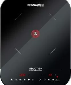 Geschirr- Und Kochplattenwärmer Rommelsbacher CTS 2000/IN Induktionskochplatte Schwarz/silber