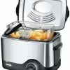 Fritteusen Unold 58615 Fritteuse Kompakt Edelstahl /schwarz