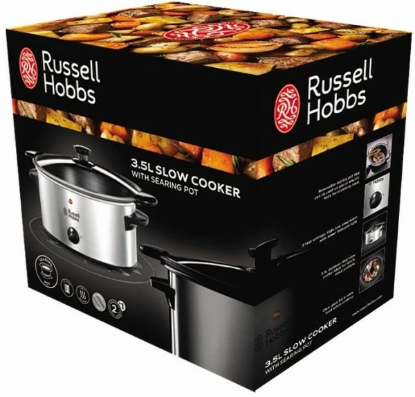 Dampfgarer & Reiskocher Russell Hobbs Cook@Home Schongarer Edelstahl/schwarz 2 Dampfgarer & Reiskocher Russell Hobbs Cook@Home Schongarer Edelstahl/schwarz – Bild 2